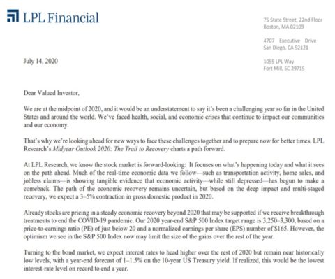 Client Letter | Midyear Outlook 2020 | July 14, 2020 - Fortunate Family ...
