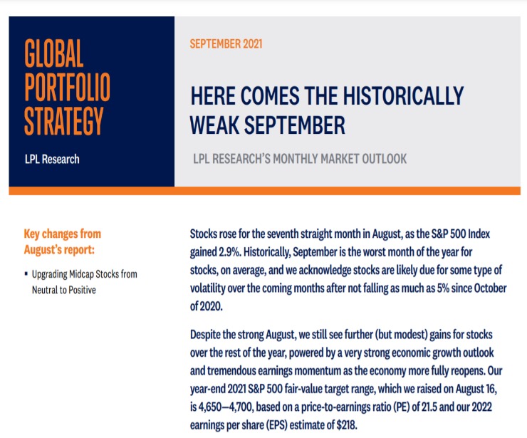 Global Portfolio Strategy | September 9, 2021